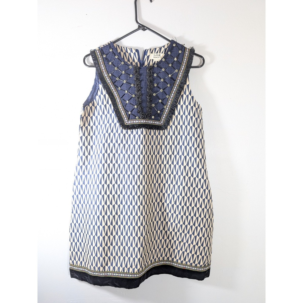 Molly Bracken dress print embroidered dress Size Small